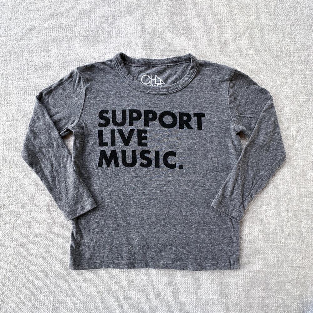 Chaser "Support Live Music" Tee VGUC 6